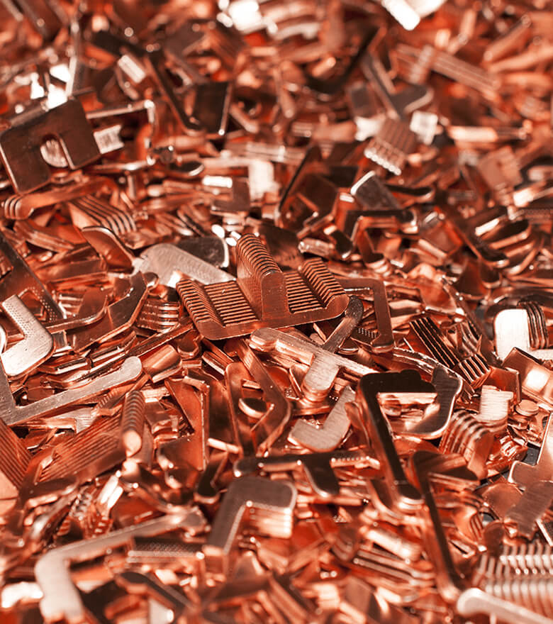 copper scraps
